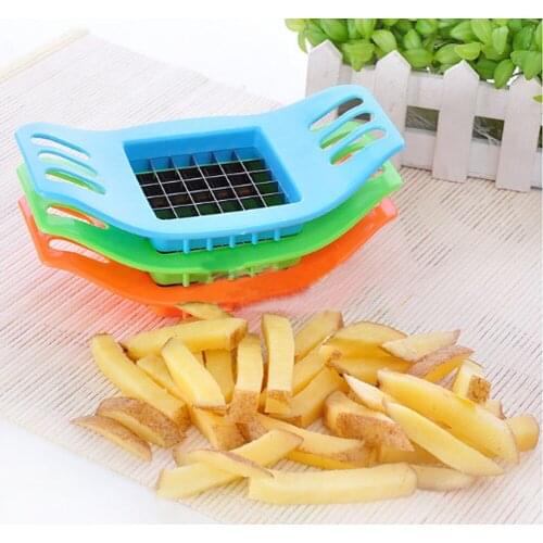 Stainless Steel Vegetable Potato Chip Cut Cutter Slicers Chopper Chipper Blade Cutters Kitchen Accessories
