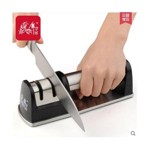 TAIDEA Two Stages Knife Sharpener Diamond Ceramic Wheels Sharpening Stone Household Kitchen Tools Sharpener for Knives