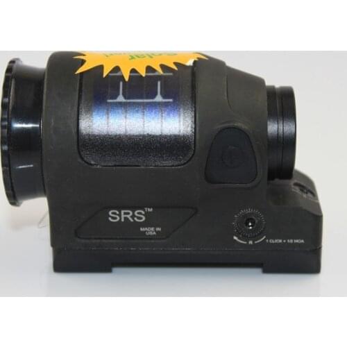 Trijicon aifsoft Reflex Sight Solar Power System Hunting SRS 1X38 Red Dot Sight Scope With QD Mount Optics Rifle Scope