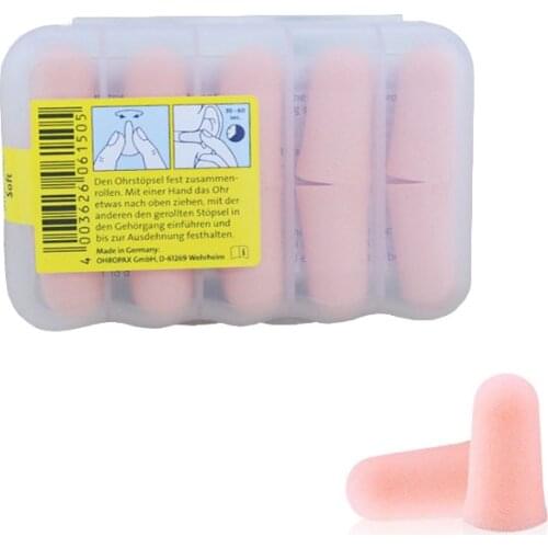 Earplugs Noise Reduction Sleep Foam Plug Canceling Music Anti Reusable For Snoring Earplug Sound Insulation Sleeping Ear Plugs