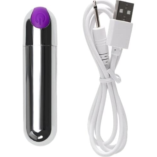 10 Frequency Mini Bullet Stick USB Charging Vibrating Porn Toy Egg Vibrator Massage Stick Adult Products Sex Games Adult Toys