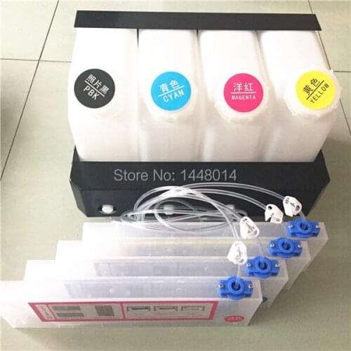 4 color Bulk ink system for Mutoh RJ900 Roland XJ640/XJ740/RS640/RA640/SP300/SP540i,Mimaki JV33/JV34/CJV30/JV5/JV2/JV22/JV3/JV4