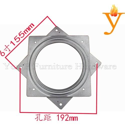 6 inches square lazy Susan with 56 pieces full ball bearings E17