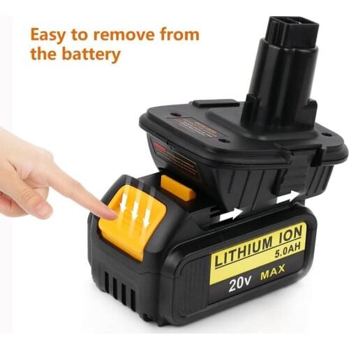 20V Battery Adapter DCA1820 for 18V Tools Convert 20V Lithium Battery for 18V Battery DC9096 DC9098 DE9096