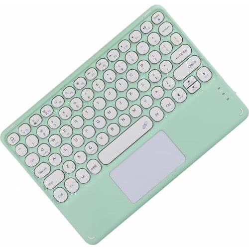 Bluetooth Wireless Keyboard With Touchpad Hebrew Spanish French Korean For iPad Pro Air for Xiaomi Huawei Android Windows Tablet
