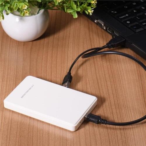 2.5 inch SATA to USB 2.0 SSD Adapter Hard Disk Drive Box for XP/Win7/Win8 LINU and MAX External HDD Case