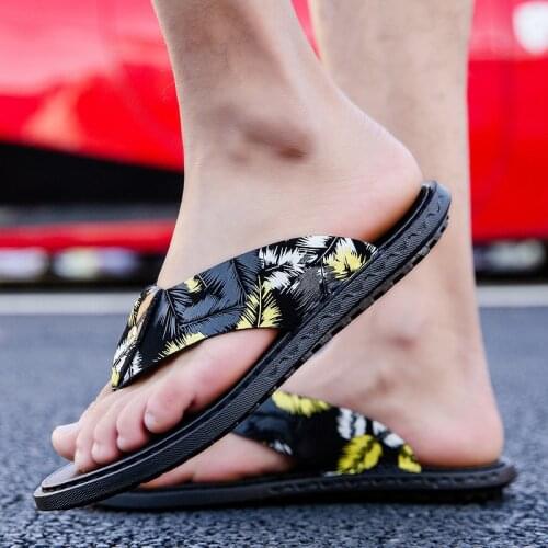 Hot Fashion Massage Slippers Men Flip Flops Big Size Casual Slides Men Non Slip Beach Indoor Slippers Men сланцы мужские TUX456
