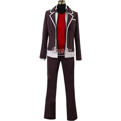 Hyoudou Issei High School DxD Cosplay Tsto Issei cosplay costume School Uniform suit coat shirt pants custom outfit