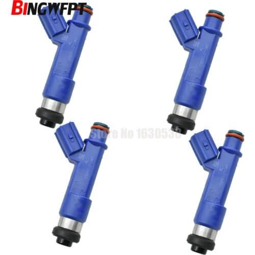 4PCS/LOT 23250-21040 23209-21040 Car Fuel Injector For Toyota Yaris 2006-2014 Corolla 2000-2015 High Flow Auto Replacement