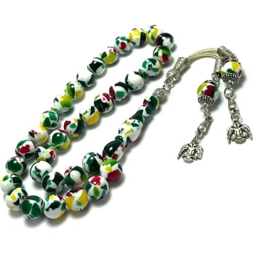 Islamic Tasbih Muslim Rosary Beads 33 Prayer Rosary For Men Bracelet For Men Accessory amber oltu amber stone Handmade Turkey