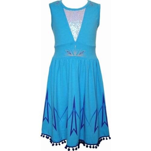 Birthday Summer Dress 2020 Princess Cosply Party Cotton Cartoon Dress Party Cosply Dress