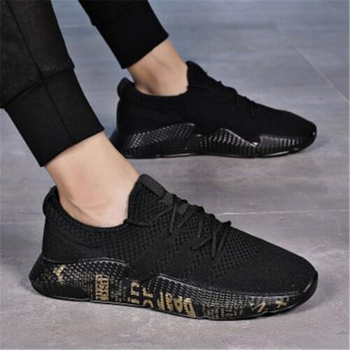 Mens running shoes cool lightweight breathable sports shoes mens sports shoes outdoor jogging walking shoes large size 39-44