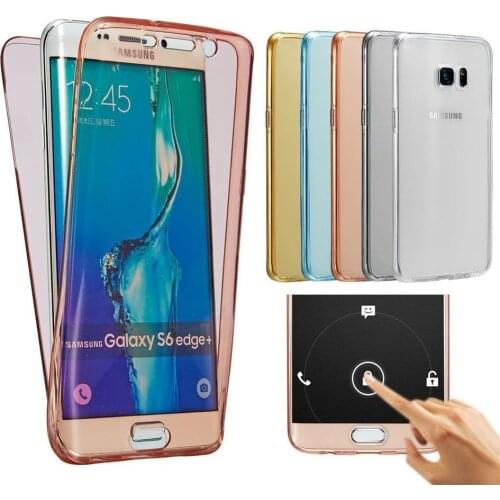 A41 A51 A71 A10 A20 A20E A30 A30S A40 A50 A50S A70 Soft Silicone Cover 360 Full Double Cases for Samsung Galaxy A01 A11 A21S A31