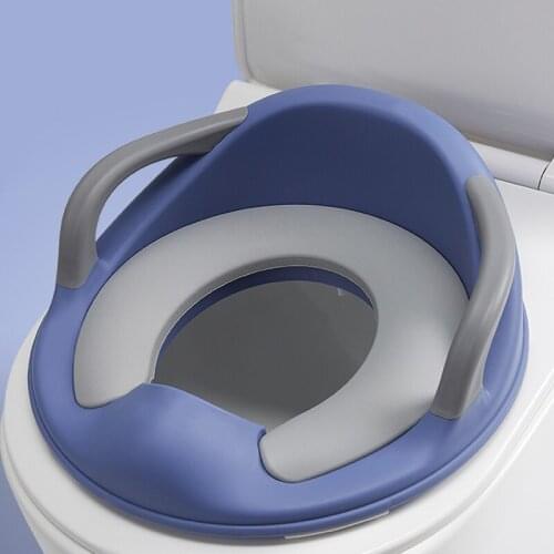 New Style Children Toilet with Handles Kids Safe Potty Seat Baby Toilet Potty Seat Cover
