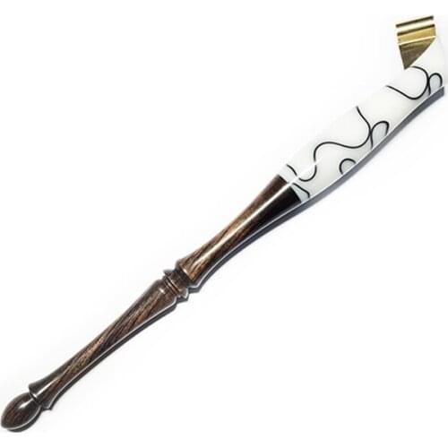 Handmade Rose Wood English Oblique Calligraphy Nib Copperplate Script Cut Side Dip Pen Holder Gift Antique Fountain Dip Pen