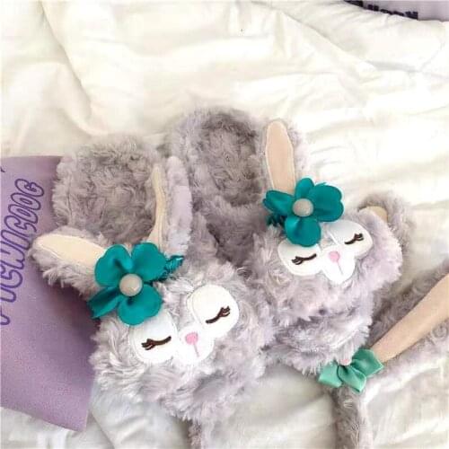 Plush Flip-Flops custom Fashion Faux Fur Plush Slides slippers Wholesale factory Fluffy Slippers for Womens