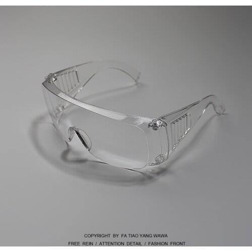 Eye transparent goggles