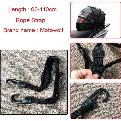 Motorcycles Strength Retractable Helmet Luggage Elastic Rope Strap Drop Shipping Support Belting Strapping Tape MT07 MT09 ER6N