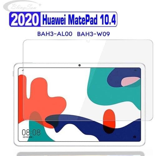 For 2020 Huawei MatePad 10.4 Tempered Glass Screen Protector For Huawei Mate Pad 10.4 inch BAH3-AL00 BAH3-W09 Screen Glass Film