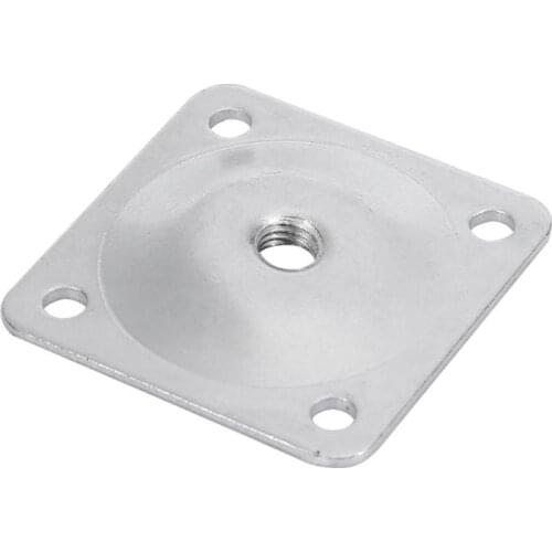 10pcs Furniture Hinges Hardware Table Leg Mounting Plate Sofa Legs Plates Foot Hinge Accessories Home Improvement Supplies