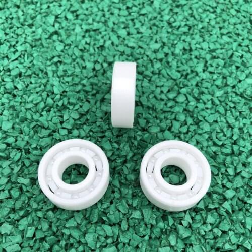 4pcs/10pcs R4 inch full Ceramic ball bearing 6.35x15.875x4.978 mm Zirconia ZrO2 ceramic deep groove ball bearings