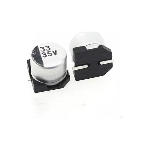 35V33UF 6.3*5.4 33uF 35V SMD aluminum electrolytic capacitors