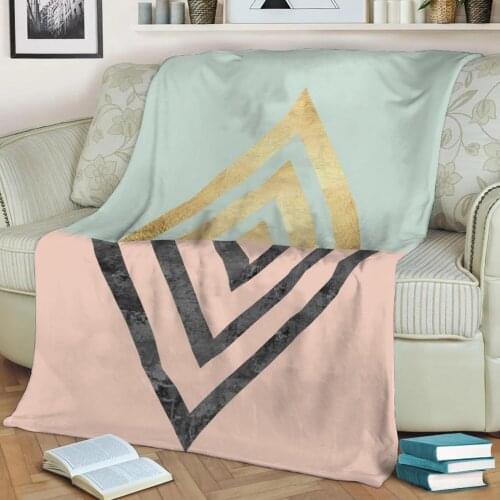 Estiel 3D Printed Velvet Plush Throw Fleece Blanket Bedspread Sherpa Blanket Home Decora