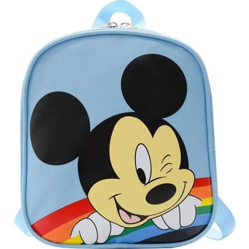 Disney mickey mouse Children school bag kindergarten boy baby new eggshell plush backpack 1-3 years old baby cute girl backpack