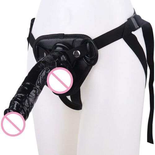 Womens Realistic Dildo Wear Pants Men Male Gay Masturbation Tool With Penis Sucking Cup Big Cocks Adult Anal Sex Toys