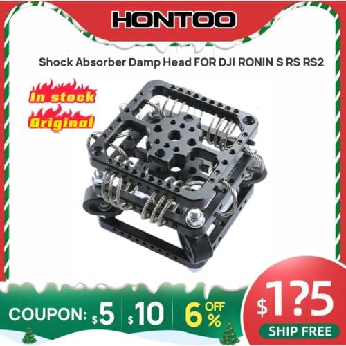 HONTOO Shock Absorber Damp Head FOR DJI RONIN S RS RS2 Car film shooting Jib crane for 3-Axis gimbal