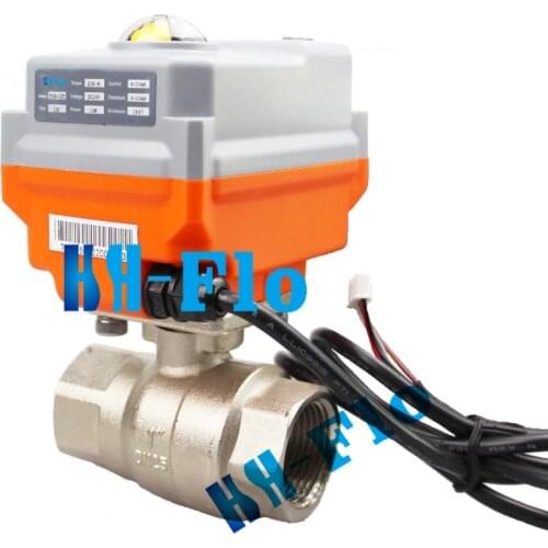 HSH-Flo DN20 3/4" 2 Way Electrical Motorized Control Proportional Integral Valve