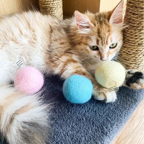 Cat Ball Toys Interactive Cat Toy Cat Crinkle Ball Stimulate Hunting Instinct For Your Cats