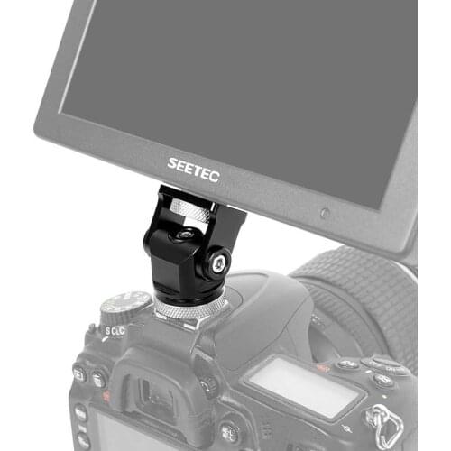 Camera Monitor Screen Tripod Hot Shoe 360 Degree Mini Holder Mount Adapter for LED Light DSLR Rig Smartphone Gopro Microphone