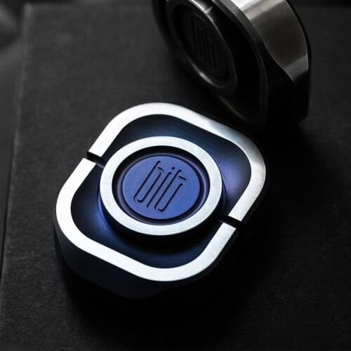 LAUTIE BIT fingertip gyro titanium alloy zirconium copper stainless steel adult decompression creative toy gift Fidget pop it