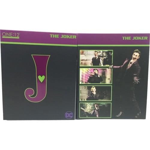 MEZCO Joker One:12 Comics The Dark Knight The Joker Action Figure Model Toy