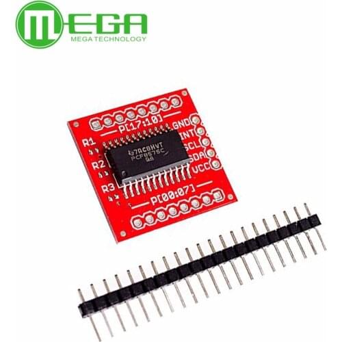 PCF8575 PCF8575C IIC I2C I/O Interface Extension Expansion Shield Module For Arduino 16 bit SMBus Control Board Microcontroller