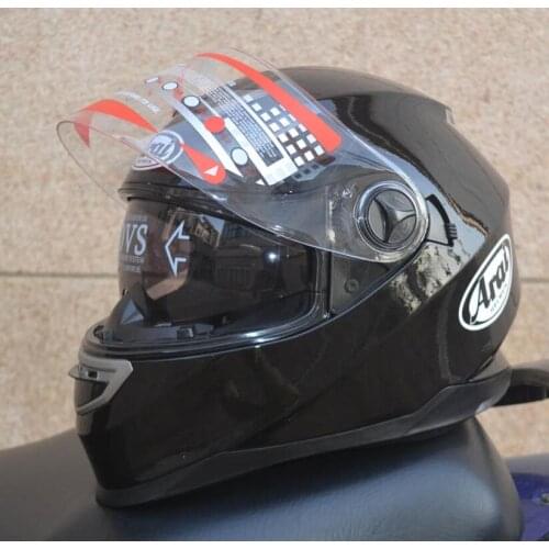 Motorcycle Helmet Double Lens Racing Motocross With Inner Sun Visor Dual Visor Helmet