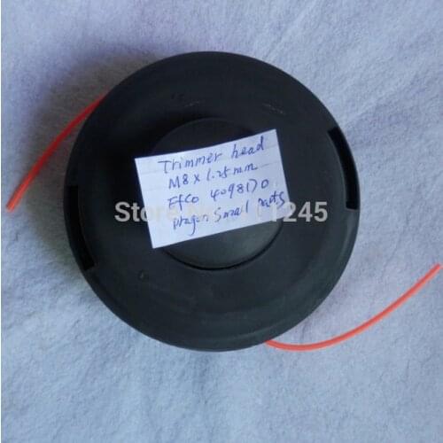 30% NYLON TRIMMER HEAD 4098172 MLH or FLH M8*1.25mm FOR OLEO-MAC EMAK EFCO DUAL LINES STRIMMER STRING BRUSHCUTTER FREE SHIPPING