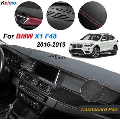 For BMW X1 F48 2016 2017 2018 2019 Anti-Slip Mat Dashboard Cover Pad Sunshade Dashmat Protect Carpet Anti-UV Car Accessories
