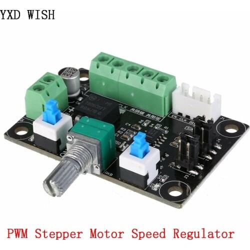 DC 12V 24V PWM Stepper Motor Speed Regulator Board Pulse Signal Generator for Stepper Motor Driver Controller Speed Regulator