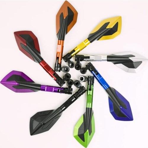 Universal Motorcycle Mirror Side Rearview Mirrors For Suzuki Katana Bandit Hayabusa kawasaki Honda Ducadi Yamaha Triumph Bajaj