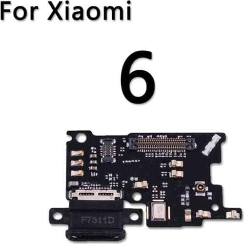 USB Charger Board Port Connector Mic PCB Dock Charging Flex Cable For XIAOMI 6