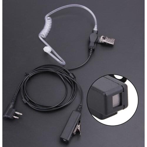 2Pin Covert Acoustic Tube Earpiece Headset Mic For Mot Covert Acoustic Tube Earpiece Headset Mic For Motorola Two Way Radios