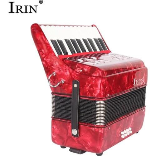 22-Keys 8 Bass Accordion Musical Instrument Rhythm Band for Beginner Children Keyboard Instruments Accordion