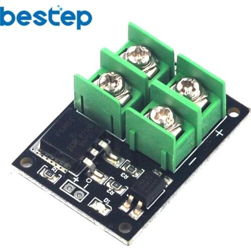 3V 5V Low Control High Voltage 12V 24V 36V Switch Mosfet Module for Arduino Connect IO MCU PWM Control Motor Speed 22A