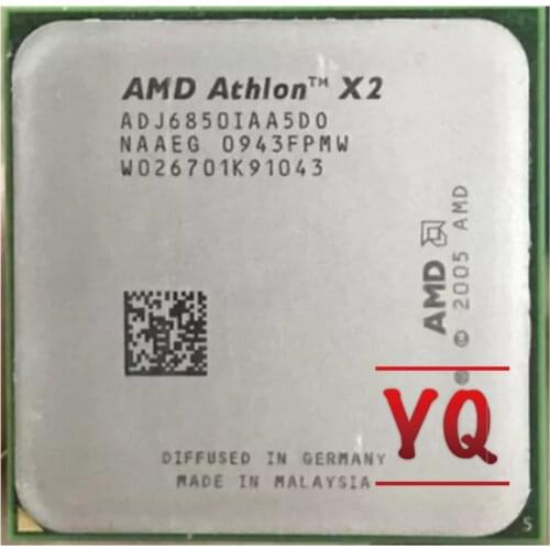 AMD Athlon X2 6850E 6850e CPU Processor Dual Core 1.8G 1M 22W Socket am2 940PIN ADJ6850IAA5DO Working 100% Free Shipping