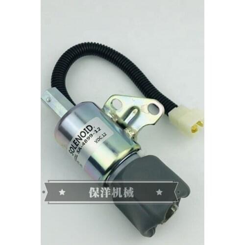 Free shipping for Kubota U10 U17 Excavator Kubota D722 D902 Z482 engine stall solenoid valve switch