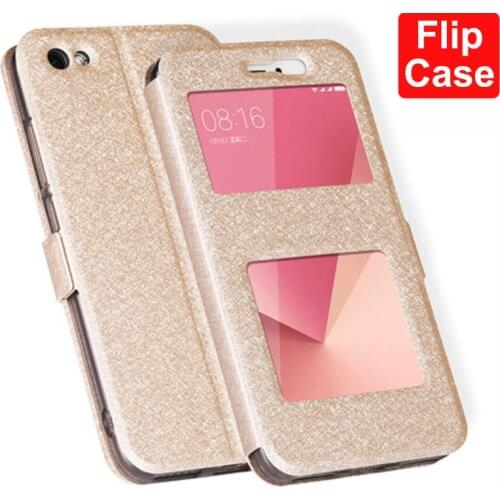 5.5" Open window case For Xiaomi redmi Note 5A back Cover Note5A PU Leather Flip Covers Note 5A case coque phone cases bags