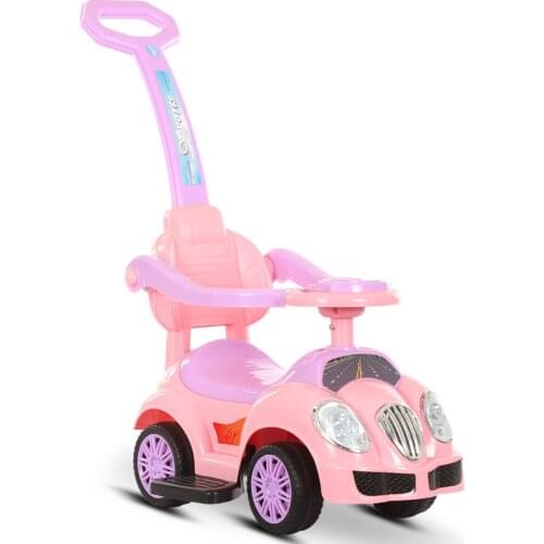 Off-the-shelf Childrens Scooter Can Be Pushed and Seated. Three-in-one Multifunctional Twist Car Baby Walker with Music