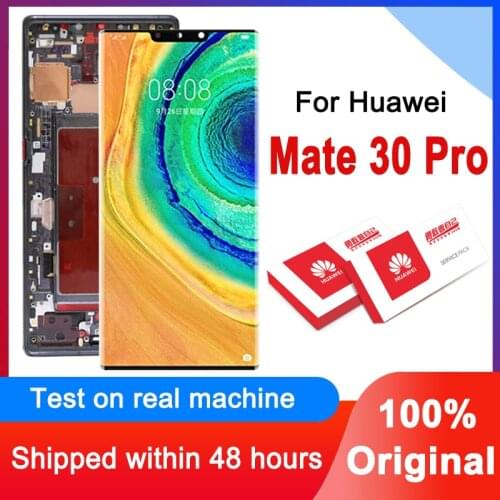 Original 6.53'' Display Replacement For Huawei Mate 30 Pro LCD Touch Screen Digitizer Assembly For LIO-L09 / L29 LIO-AL00 / TL00